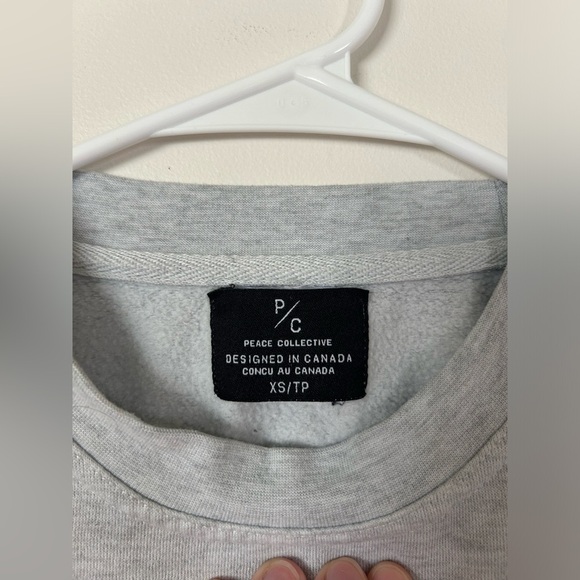 Peace Collective Home Is Canada Crewneck Sweatshirt - Womens - Grey - Picture 3 of 6